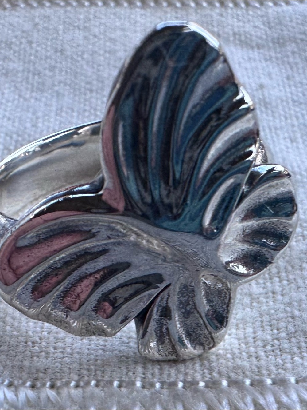 James Avery Silver Butterfly Ring RETIRED